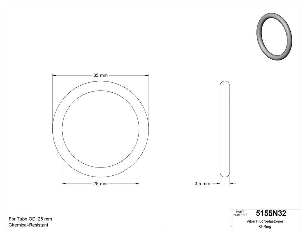 Technical drawing - 5155N32